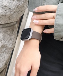 Apple Watch Band / アップルウォッチ バンド くすみカラーバタフライシリコン / Urban Coral