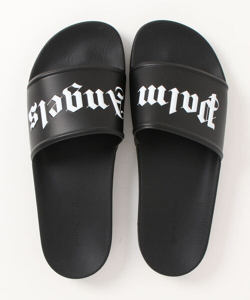 Palm Angels パームエンジェルス シャワー サンダル ブラック 44 Palm Angels（パームエンジェルス）の「PalmAngels/パームエンジェルス