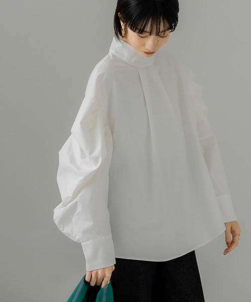 KBF（ケイビーエフ）の「エクストラスリーブブラウス（シャツ