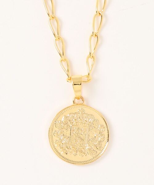 RIVE DROITE(リヴドロワ)の「コインロングネックレス(ネックレス・レディース・ゴールド/シルバー・FREE)」の4枚目の写真