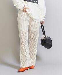 BEAUTY&YOUTH UNITED ARROWS | コットンシルク メッシュニットパンツ(その他パンツ)
