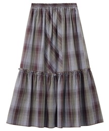 MILKFED. | PLAID TIERED SKIRT(スカート)