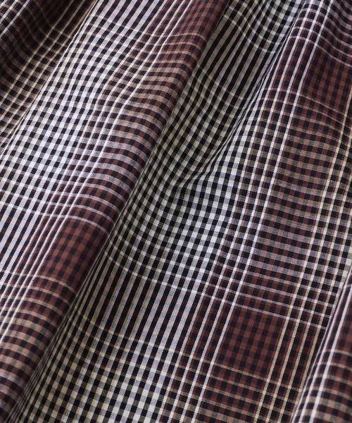 MILKFED.（ミルクフェド）の「PLAID TIERED SKIRT（スカート・レディース・ブルー/ブラウン・ONE SIZE）」の10枚目の写真