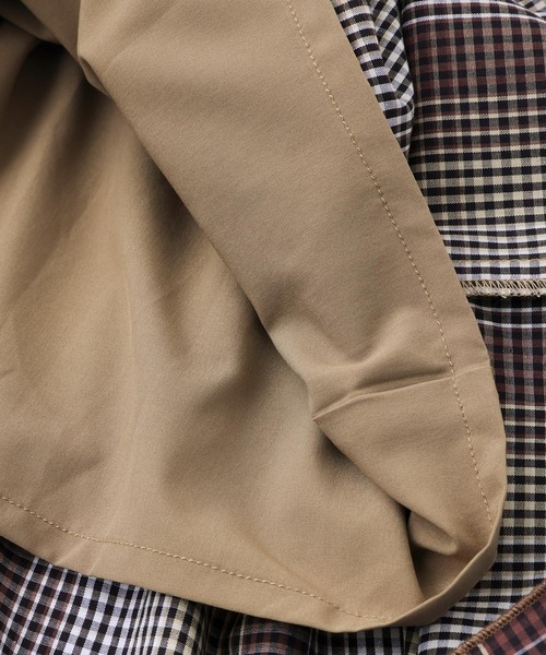 MILKFED.（ミルクフェド）の「PLAID TIERED SKIRT（スカート・レディース・ブルー/ブラウン・ONE SIZE）」の12枚目の写真