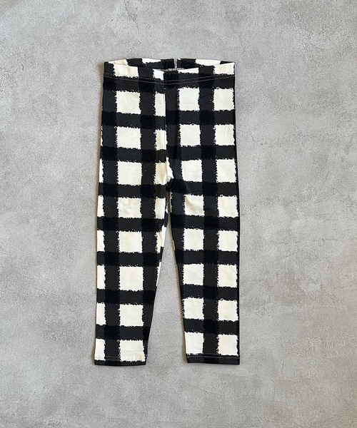 HOGAN RANCH WEAR（ホーガンランチウエア）の「ソウガラフルタケレギンス(70～130cm)（レギンス/スパッツ・キッズ・ブラック/ブルー/グリーン/レッド/オレンジ/キナリ・70/80/90/95/100/110/120/130）」の2枚目の写真