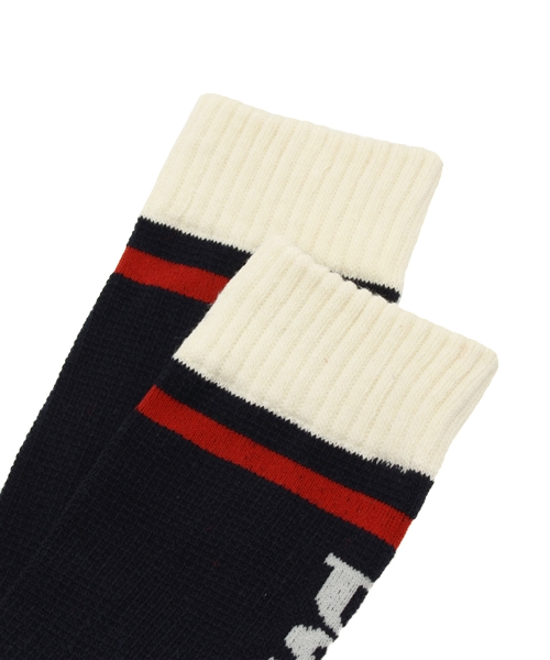 ROSTER・INFIELDER DESIGN（ロスターインフィールダーデザイン）の「日本製 ユニセックス ロスターソックス USA 星条旗 ROSTER SOX USA UNISEX（ソックス/靴下・レディース・ホワイト/ネイビー・24cm/27cm）」の4枚目の写真