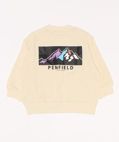 petit main（プティマイン）の「【Pen Field】ロゴ刺繍トレーナー（スウェット・キッズ・グリーン/クリーム・120cm/110cm/130cm/100cm/150cm/140cm/80ｃｍ/90cm）」の20枚目の写真