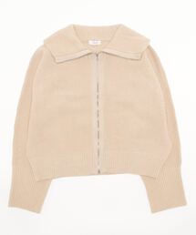 LOWRYS FARM | ハイＺＩＰカーディガンロングスリーブ　186221(カーディガン/ボレロ)