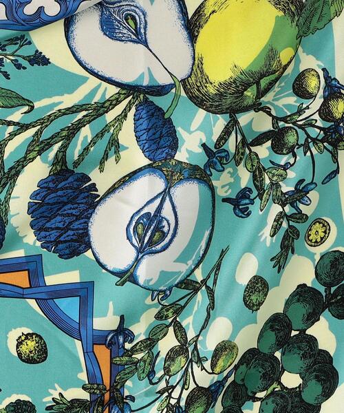 UNITED ARROWS(ユナイテッドアローズ)の「<manipuri>シルク スカーフ L 23SS(バンダナ/スカーフ・レディース・ライトグレー/コバルトブルー/ケリー/ピンク・FREE)」の6枚目の写真