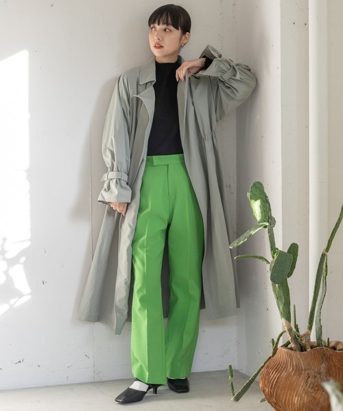 LOWRYS FARM（ローリーズファーム）の「マシンウォッシャブルハイネックロングスリーブ　188212（ニット/セーター・レディース・アイボリー/ピンク/オレンジ/ブラック・FREE）」の10枚目の写真