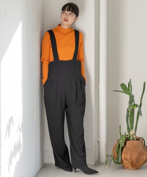 LOWRYS FARM（ローリーズファーム）の「マシンウォッシャブルハイネックロングスリーブ　188212（ニット/セーター・レディース・アイボリー/ピンク/オレンジ/ブラック・FREE）」の20枚目の写真