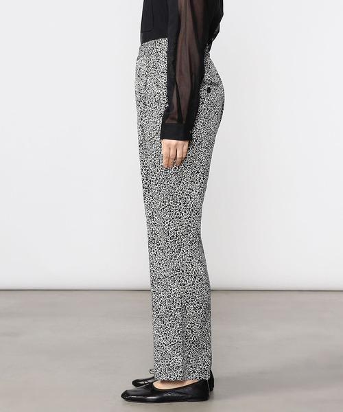 LE GLAZIK（ルグラジック）の「LE GLAZIK | フラワープリント エラスティックパンツ WOMEN（その他パンツ・レディース・ブラック系その他/ブルー系その他5/グリーン系その他・36）」の9枚目の写真