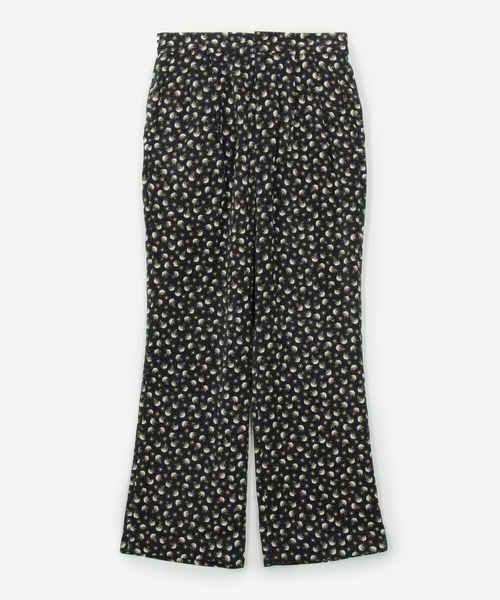 LE GLAZIK（ルグラジック）の「LE GLAZIK | フラワープリント エラスティックパンツ WOMEN（その他パンツ・レディース・ブラック系その他/ブルー系その他5/グリーン系その他・36）」の17枚目の写真