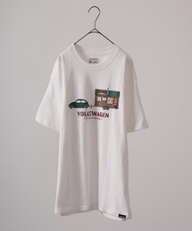 VOLKS WAGEN プリントクルーネック半袖Ｔシャツ