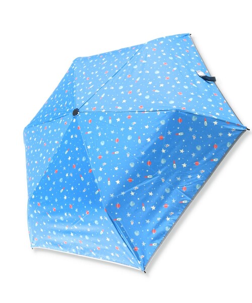 BRANSHES(ブランシェス)の「【晴雨兼用】折りたたみ傘(折りたたみ傘・キッズ・ブルー/サックスブルー/グリーン・FREE)」の16枚目の写真