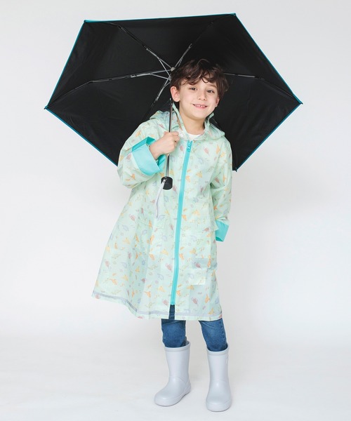 BRANSHES(ブランシェス)の「【晴雨兼用】折りたたみ傘(折りたたみ傘・キッズ・ブルー/サックスブルー/グリーン・FREE)」の18枚目の写真