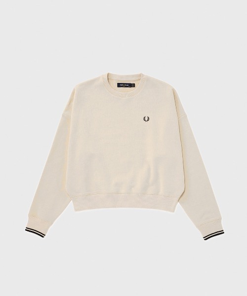 FRED PERRY ティップド スウェット セール】Tipped Sweatshirt／ティップラインスウェットシャツ