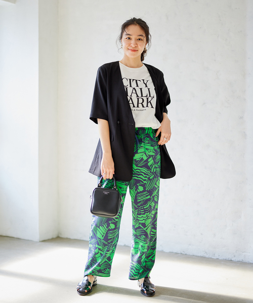 ジャーナルスタンダード　ブラッシュプリントパンツ36 JOURNAL STANDARD（ジャーナルスタンダード）の「ブラッシュ