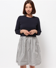 【Chez toi】リップルSTR切替ワンピース