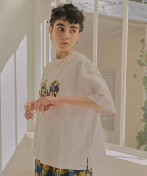 manana suerte（マニャーナスエルテ）の「しっかりとした生地感　オーバーサイズアニマルモチーフTシャツ（Tシャツ/カットソー・レディース・その他3/その他1/その他2・FREE）」の16枚目の写真
