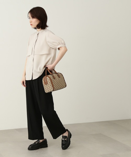 N.（N. Natural Beauty Basic）（エヌエヌナチュラルビューティーベーシック）の「【S Size Line】◆ジプシーサップパンツ（スラックス・レディース・ブラック/グレー/ベージュ/ピンク・SMALL/MEDIUM）」の12枚目の写真