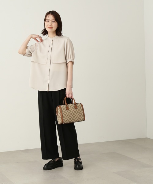 N.（N. Natural Beauty Basic）（エヌエヌナチュラルビューティーベーシック）の「【S Size Line】◆ジプシーサップパンツ（スラックス・レディース・ブラック/グレー/ベージュ/ピンク・SMALL/MEDIUM）」の19枚目の写真