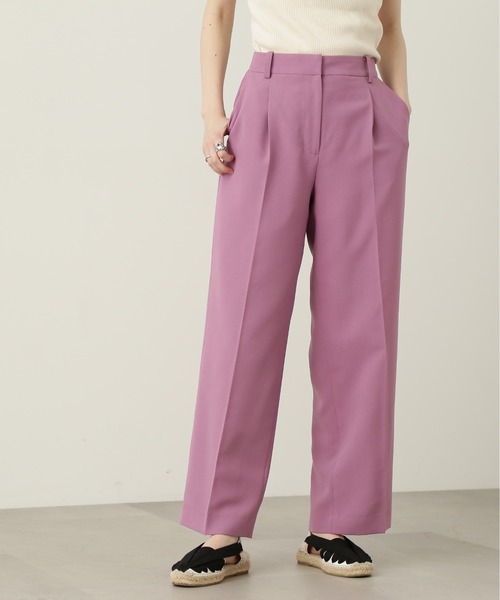 N.（N. Natural Beauty Basic）（エヌエヌナチュラルビューティーベーシック）の「【S Size Line】◆ジプシーサップパンツ（スラックス・レディース・ブラック/グレー/ベージュ/ピンク・SMALL/MEDIUM）」の16枚目の写真