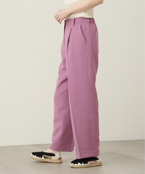 N.（N. Natural Beauty Basic）（エヌエヌナチュラルビューティーベーシック）の「【S Size Line】◆ジプシーサップパンツ（スラックス・レディース・ブラック/グレー/ベージュ/ピンク・SMALL/MEDIUM）」の22枚目の写真