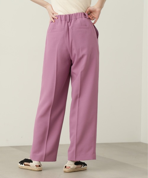 N.（N. Natural Beauty Basic）（エヌエヌナチュラルビューティーベーシック）の「【S Size Line】◆ジプシーサップパンツ（スラックス・レディース・ブラック/グレー/ベージュ/ピンク・SMALL/MEDIUM）」の6枚目の写真