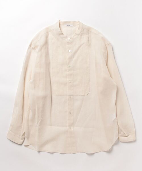 ORCIVAL(オーシバル)の「BOSOM SHIRT(シャツ/ブラウス・レディース・ブラック/グリーン/ホワイト系その他・1)」の1枚目の写真