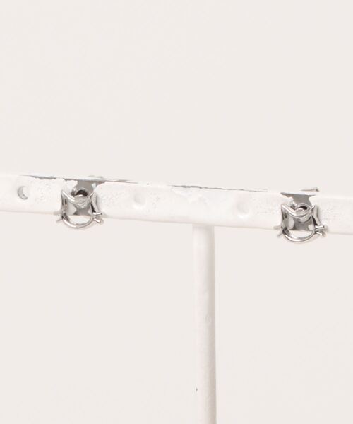 GGD SELECT（ジージーディー　セレクト）の「ネコフェイスチタンピアス [ACCACC]（ピアス（両耳用）・レディース・ゴールド/C/D/B/A・FREE）」の5枚目の写真