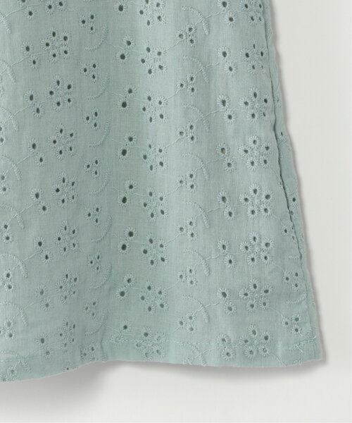 ikka(イッカ)の「【セットアップ対応】コットンレースブラウス(120~160cm)(シャツ/ブラウス・キッズ・チャコールグレー/ミント・120/130/140/150/160)」の14枚目の写真