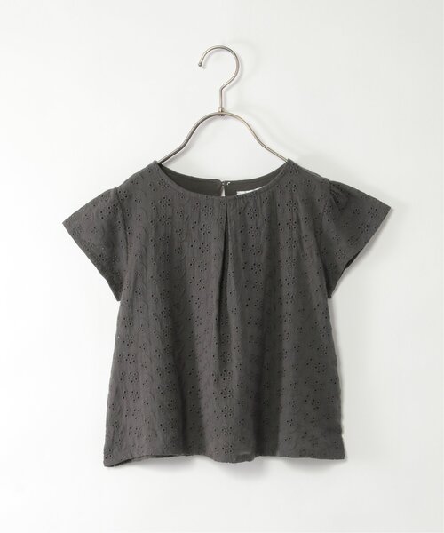 ikka(イッカ)の「【セットアップ対応】コットンレースブラウス(120~160cm)(シャツ/ブラウス・キッズ・チャコールグレー/ミント・120/130/140/150/160)」の20枚目の写真