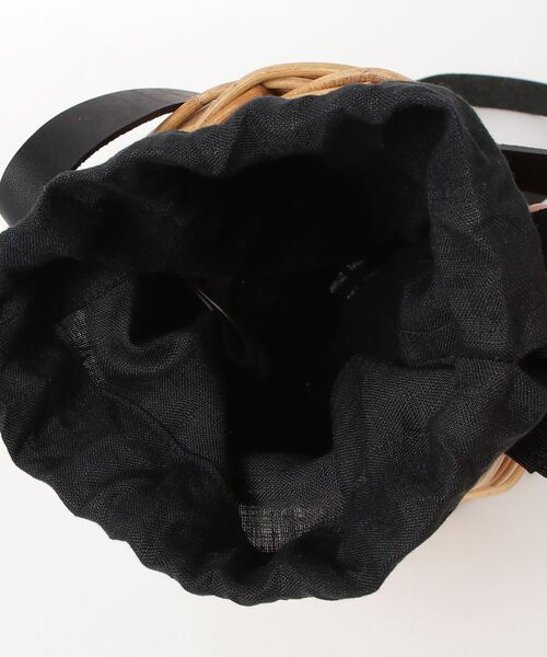 Flea Store（フリーストア）の「【Flea Store Vegetal】Log（かごバッグ・レディース・ブラック・FREE）」の3枚目の写真