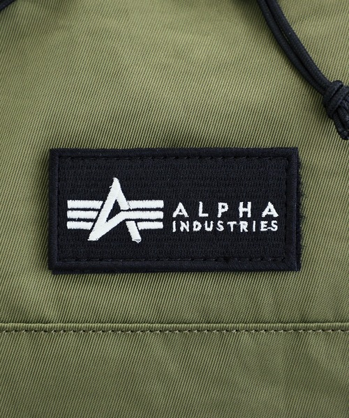 Alpha Industries（アルファインダストリーズ）の「ラウンドショルダーバッグ（ショルダーバッグ・メンズ・オリーブ/ブラック・FREE）」の15枚目の写真