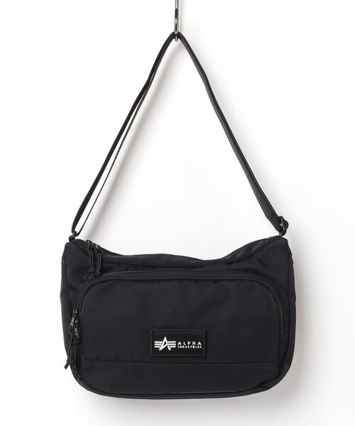 Alpha Industries（アルファインダストリーズ）の「ラウンドショルダーバッグ（ショルダーバッグ・メンズ・オリーブ/ブラック・FREE）」の18枚目の写真