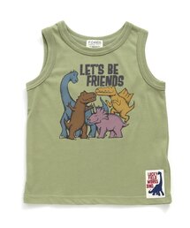 DINOSAUR　ノースリーブ_吸水速乾_接触冷感