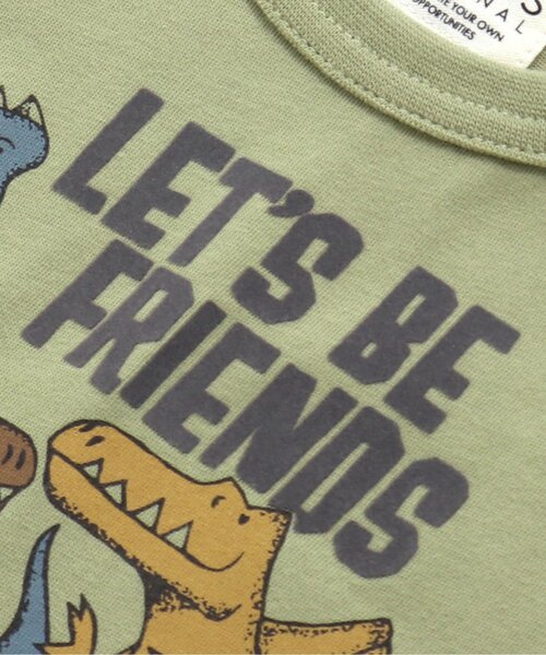 F.O.KIDS(エフオーキッズ)の「DINOSAUR ノースリーブ_吸水速乾_接触冷感(タンクトップ・キッズ・グレー/カーキ/ブラウン・80/90/95/100/110/120/130/140)」の11枚目の写真