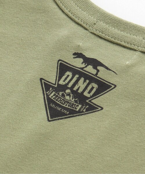 F.O.KIDS(エフオーキッズ)の「DINOSAUR ノースリーブ_吸水速乾_接触冷感(タンクトップ・キッズ・グレー/カーキ/ブラウン・80/90/95/100/110/120/130/140)」の13枚目の写真