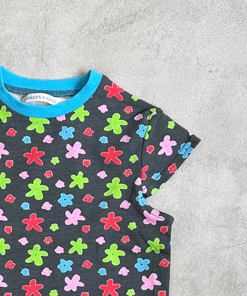 CALMIA（カルミア）の「ソウガラハンソデTシャツ(80～150cm)（Tシャツ/カットソー・キッズ・ラベンダー/チャコール/レッド/オフホワイト・80/90/95/100/110/120/130/140/150）」の11枚目の写真