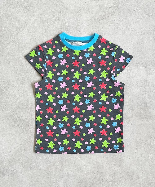 CALMIA（カルミア）の「ソウガラハンソデTシャツ(80～150cm)（Tシャツ/カットソー・キッズ・ラベンダー/チャコール/レッド/オフホワイト・80/90/95/100/110/120/130/140/150）」の20枚目の写真