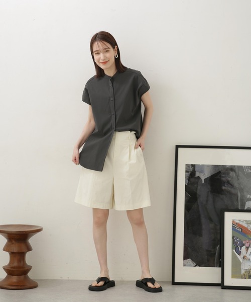 LB.04/ナイロンストレッチポプリンショートパンツ