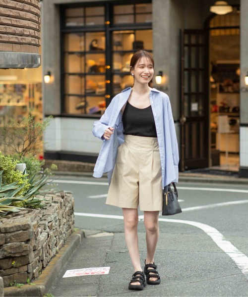 LB.04/ナイロンストレッチポプリンショートパンツ