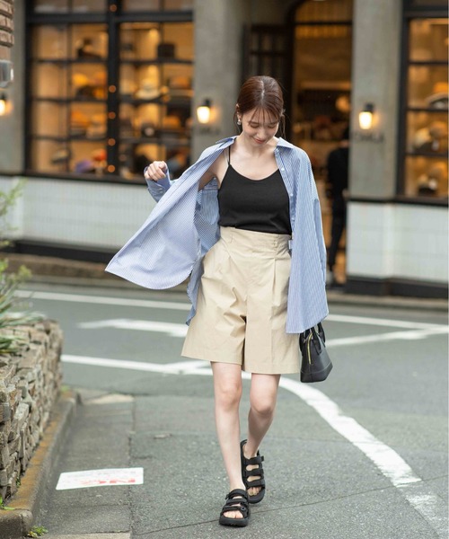 LB.04/ナイロンストレッチポプリンショートパンツ