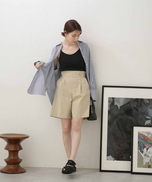 LB.04/ナイロンストレッチポプリンショートパンツ