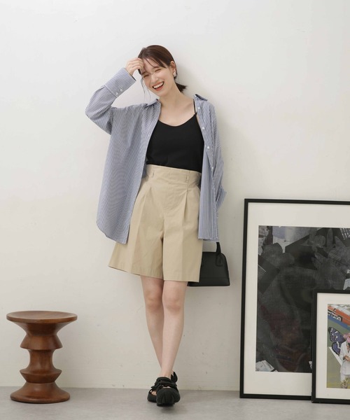 LB.04/ナイロンストレッチポプリンショートパンツ