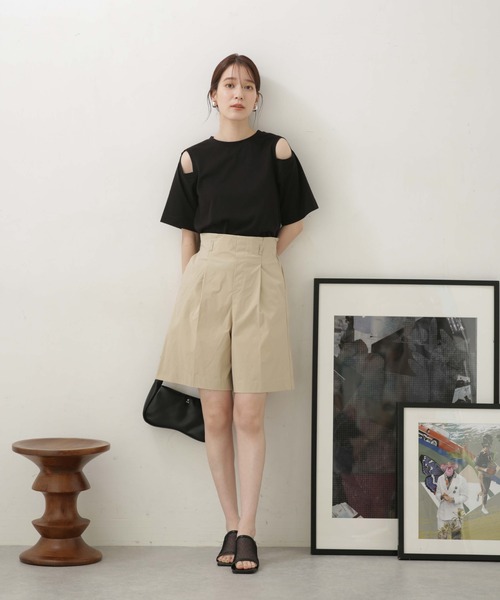 LB.04/ナイロンストレッチポプリンショートパンツ