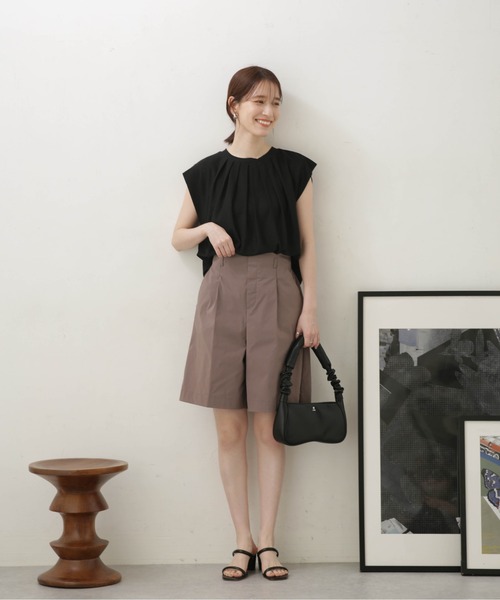 LB.04/ナイロンストレッチポプリンショートパンツ