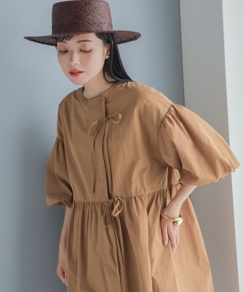 LOWRYS FARM(ローリーズファーム)の「バルーンリボンチュニック6S 906420(シャツ/ブラウス・レディース・ホワイト/ブラック/ブラウン・FREE)」の21枚目の写真