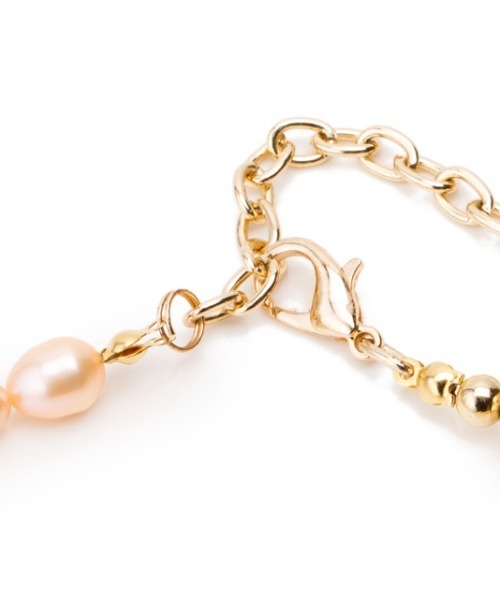 Casselini（キャセリーニ）の「Casselini(キャセリーニ)淡水パールリボンネックレス（ネックレス・レディース・ゴールド/シルバー・FREE）」の8枚目の写真